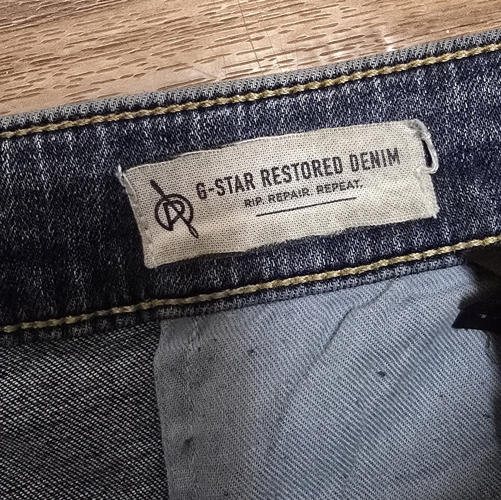 G-Star Raw D-Staq Men’s 3D Super Slim Jeans Sz 40x32 - Picture 7 of 9